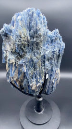 Load and play video in Gallery viewer, 71+/lb Museum Size and Quality Blue Kyanite Crystal Specimen #044 with Clear Quartz, Black Tourmaline and Mica deposits
