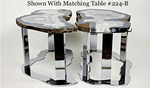 Load image into Gallery viewer, Large Agate Coffee Table #224B { 35 x 21 x 18 tall }
