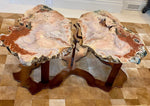 Load image into Gallery viewer, Pink Amethyst Geode Coffee Table &quot;Ali Di Farfalla&quot; {Contact For Pricing Please!}
