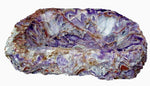 Load image into Gallery viewer, Amethyst Sink #61 (25&quot; x 18&quot; x 6&quot; tall x 149/lbs ) (Amethyst Flower Vessel)
