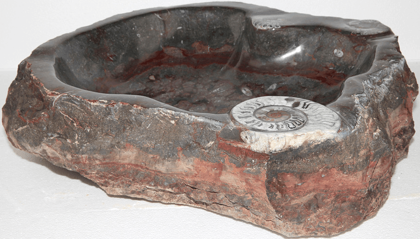 Grande Fossil Marble Sink #156-EH 