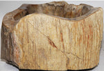 Load image into Gallery viewer, Petrified Wood Sink #161B-EH Petrified Teak
