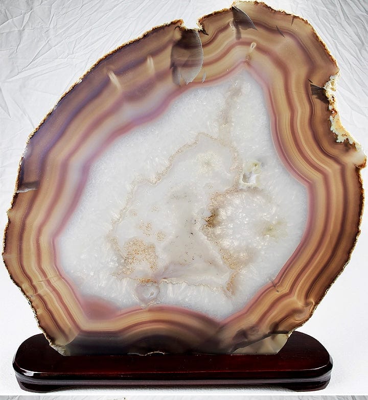 Giant Agate Slice #8A-EH (21 1/2" x 18" x 3/8 Thick)
