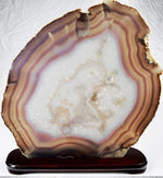 Load image into Gallery viewer, Giant Agate Slice #8A-EH (21 1/2&quot; x 18&quot; x 3/8 Thick)
