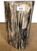 Load image into Gallery viewer, Petrified Wood Side Table #908-EH 
