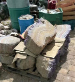 Load image into Gallery viewer, RARE Elestial Amethyst sinks Book-matched Set #001
