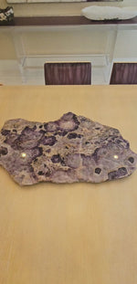 Load and play video in Gallery viewer, EXTREMELY RARE Amethyst Slab AA (34.5&quot; x 23.5&quot; x 1.25&quot;) &quot;Siberian Amethyst&quot;
