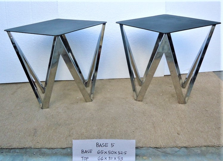 4 Point Stainless Steel Diamond Base (Inquire for sizes)
