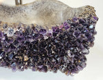 Load image into Gallery viewer, RARE Elestial Amethyst Sink #009 (25 1/2&quot; x 17 &quot; x 6&quot; tall x 125/lbs)
