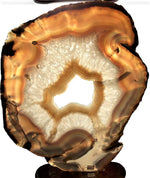 Load image into Gallery viewer, Giant Agate Geode Slice #36A-EH (20 1/2&quot; x 16 1/2&quot; x 5/8&quot; Thick)
