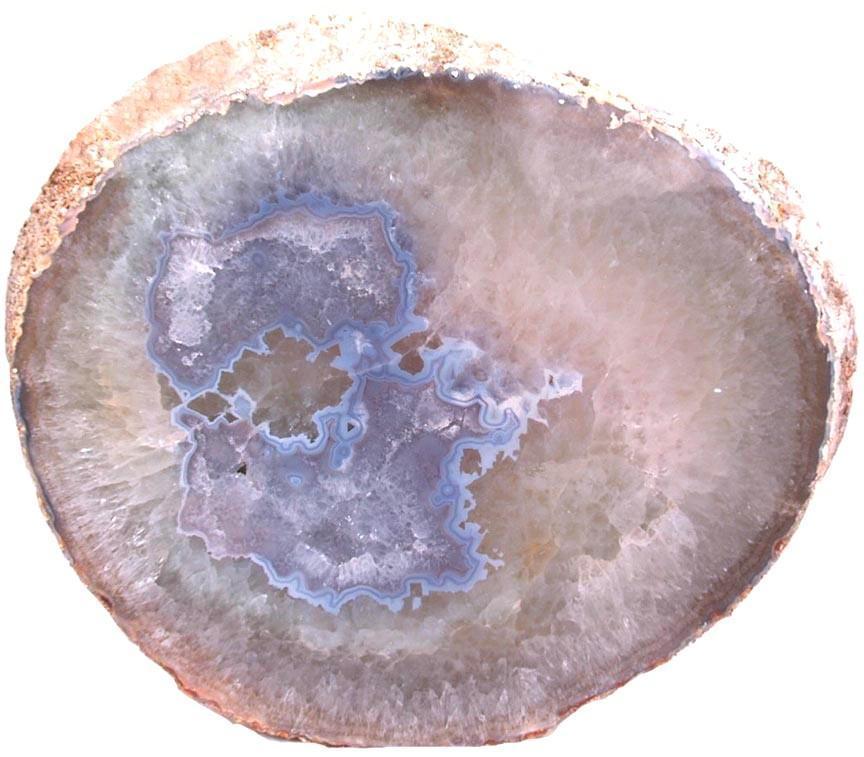 Giant Agate Geode Slab #283B (31" x 26" x 2") {Contact For Price}