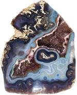 Load image into Gallery viewer, Split Agate Geode Set #024
