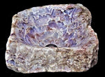 Load image into Gallery viewer, Amethyst Sink #54 Amethyst Sink #54 (16.5&quot; x 16.5&quot; x 6&quot; tall x 86/lbs )
