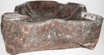 Load image into Gallery viewer, Grande Fossil Marble Sink #155-EH 
