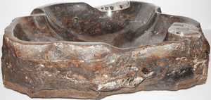 Grande Fossil Marble Sink #155-EH 