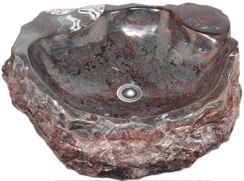 Grande Fossil Marble Sink #172-EH 