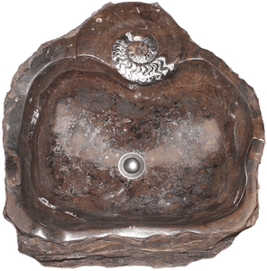 Grande Fossil Marble Sink #182-EH