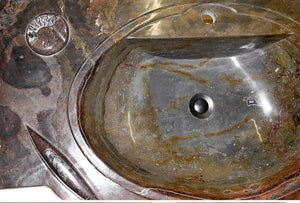 RARE Fossil Agate Vanity Sink #4K