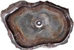 Load image into Gallery viewer, Fossil Agate Sink #115-EH ( 21&quot; x 15&quot; x 5&quot; To 7&quot; Tall )
