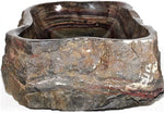 Load image into Gallery viewer, Fossil Agate Sink #163-EH (25&quot; x 17&quot; x 7&quot; Tall )
