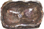 Load image into Gallery viewer, Fossil Agate Sink  #191-EH (28&quot; x 18.5&quot; x 7&quot; Tall)

