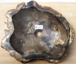 Load image into Gallery viewer, Petrified Wood Sink #127A-EH Petrified Teak 

