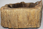 Load image into Gallery viewer, Petrified Wood Sink #160B-EH Petrified Teak
