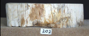 Petrified Wood Sink {Petrified Rosewood} #202-EH