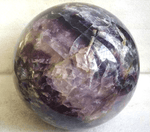 Load image into Gallery viewer, GIANT Purple and Green Fluorite Sphere with Stand 
