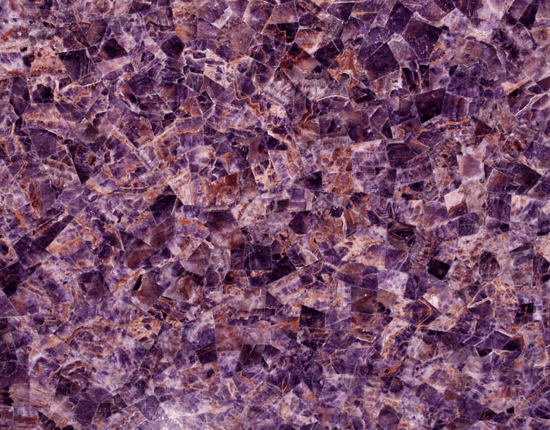 Amethyst Mosaic Gemstone Slab