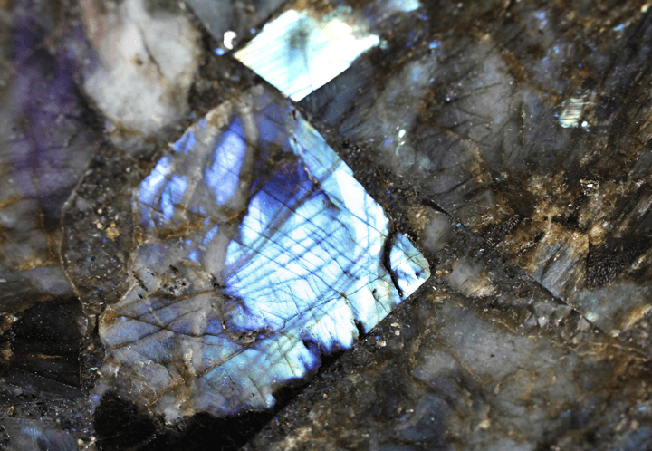 Labradorite Gemstone Slab #7  60" x 30" x 1" {Contact for Price}