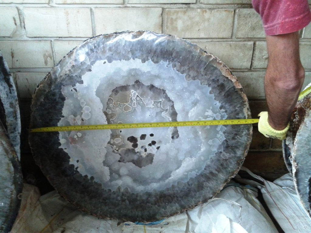 Center Cut Giant Agate Geode Slab #291 (33