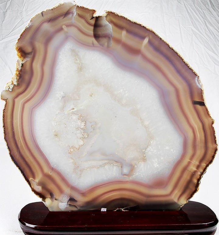 Giant Agate Slice #8A-EH (21 1/2" x 18" x 3/8 Thick)