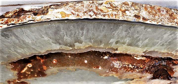Giant Geode Slab #123 (36" x 25" x 2" Thick) (Contact for Pricing)