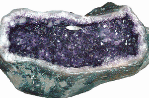 Amethyst Geode table
