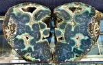 Load image into Gallery viewer, Split Agate Geode Set #4 {total width 23&quot; x 15&quot; tall x 50/lbs}
