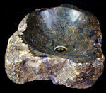 Load image into Gallery viewer, Labradorite Sink #69 measures 23.5&quot; x 19.5&quot; x 6&quot;tall x 148/lbs (Spring Sale)
