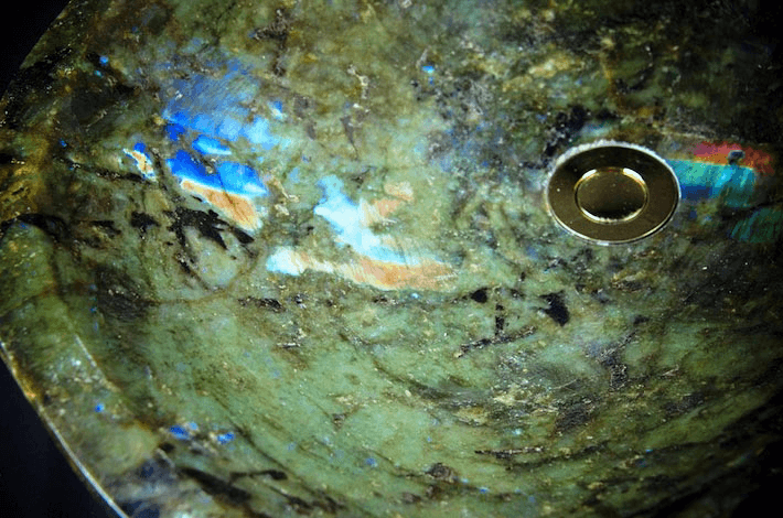 Labradorite Sink #45 (26 x 19 x 6 Tall x 88/Lbs )