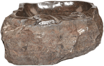 Load image into Gallery viewer, Grande Fossil Marble Sink #180-EH 
