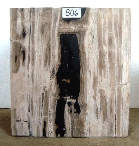 Petrified Wood Cube Side Table #806 