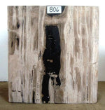 Load image into Gallery viewer, Petrified Wood Cube Side Table #806 
