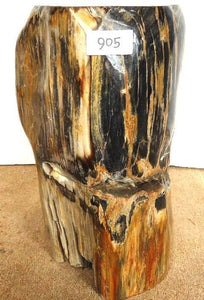 Petrified Wood Side Table #905-EH 