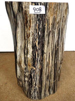Load image into Gallery viewer, Petrified Wood Side Table #908-EH 
