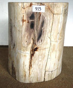 Load image into Gallery viewer, Petrified Wood Side Table #913-EH 

