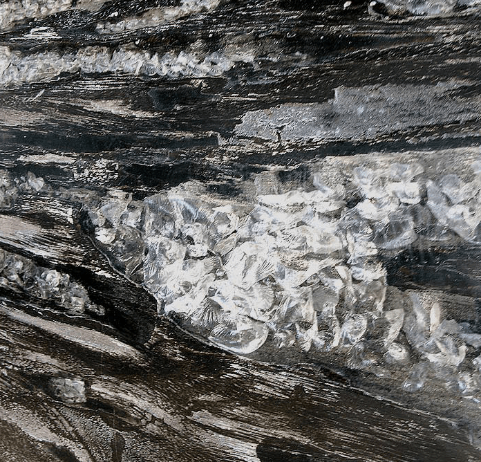 Mahogany Petrified Wood Table W/Crystal Resin  #808-EH (64.5" x 23" x 2" thick) {Contact For Price}